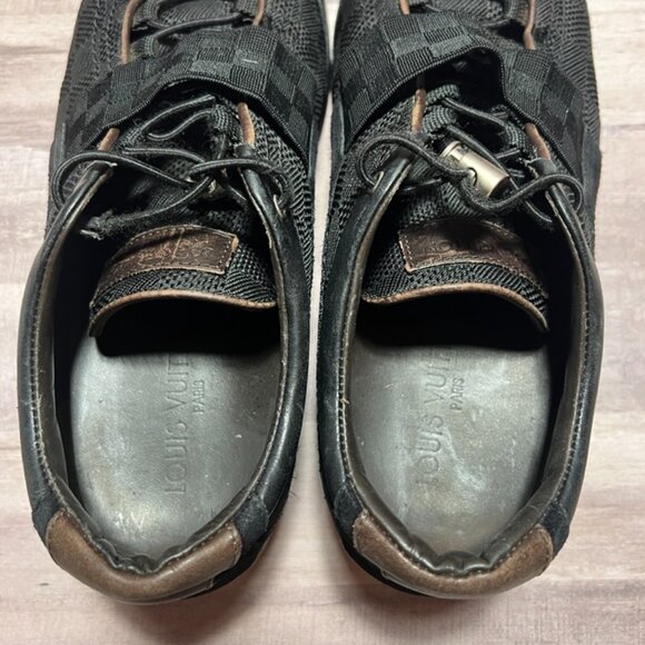 Louis Vuitton Men's Low Top Damier Gean Chrono Sneaker TD0055 Size: 8.5 - Picture 3 of 15